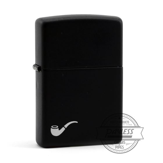 Zippo Black Matte Pipe Lighter