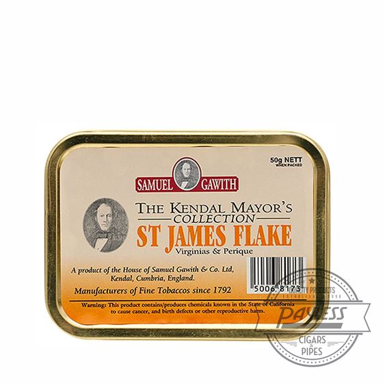 Samuel Gawith St. James Flake (Kendal Mayor'S Collection) Tin