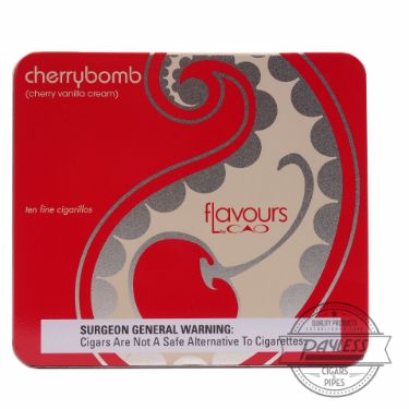 Buy CAO Cherrybomb Cigarillo Tins (5 tins of 10) Online CAO Cherrybomb Cigarillo Tin