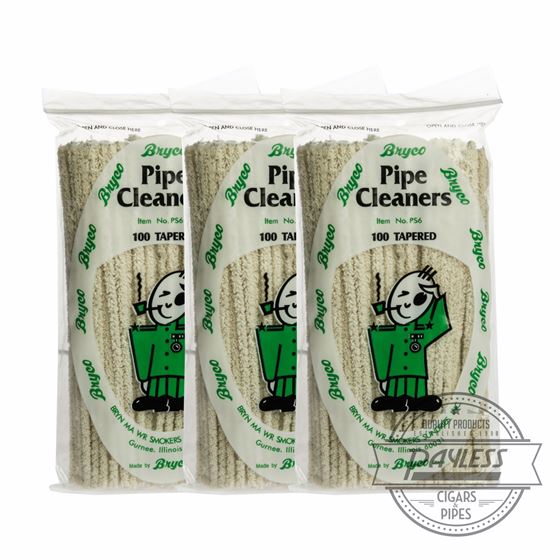 Bryco Pipe Cleaners - Tapered Cotton (3-pk of 100)