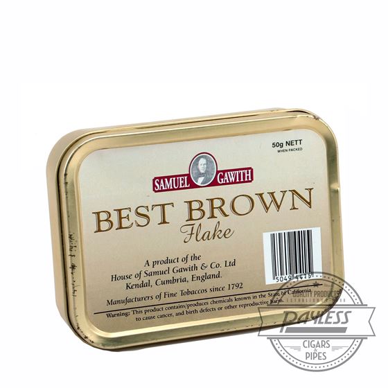 Samuel Gawith Best Brown Flake Tin