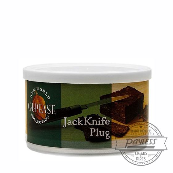 G.L. Pease Jackknife Plug Tin