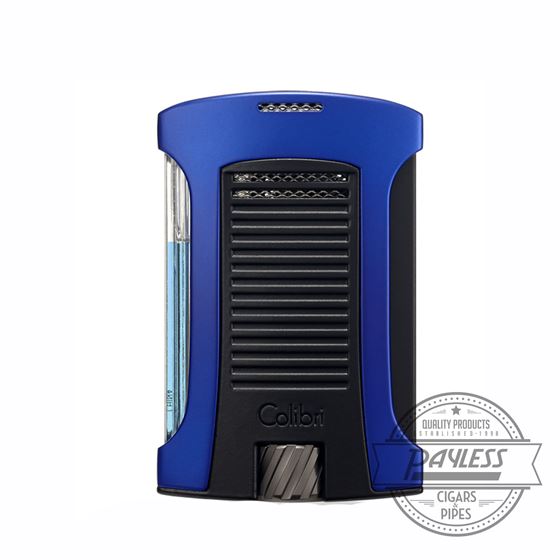 Colibri Daytona Single-Jet Flame Lighter Blue & Black (LI770T5)