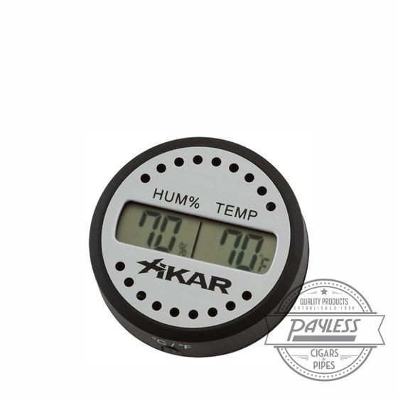 Xikar PuroTemp Round Digital Hygrometer (832Xi)
