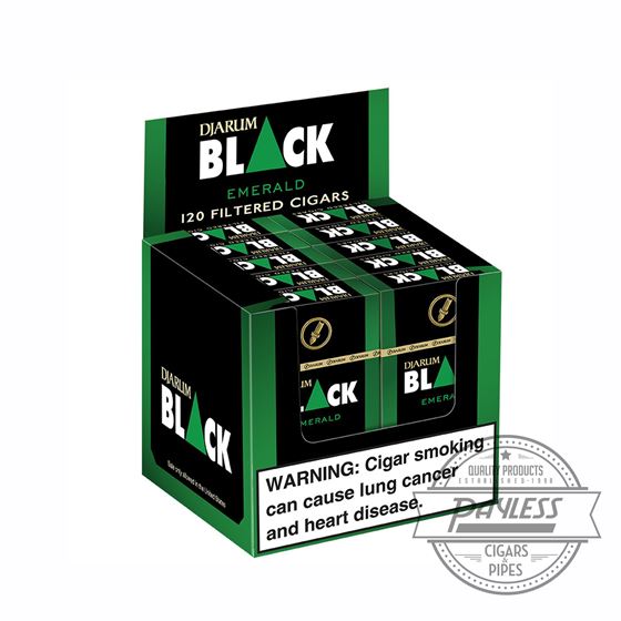 Djarum Black Filtered Emerald (10 Packs Of 12)