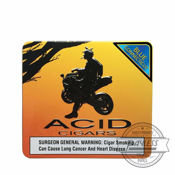 Drew Estate Acid Krush Blue Connecticut Cigarillos (10 pack tin)