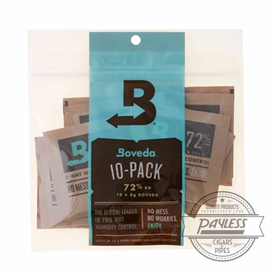 Boveda 72% 8 Gram Humidipak (10 packs per unit)