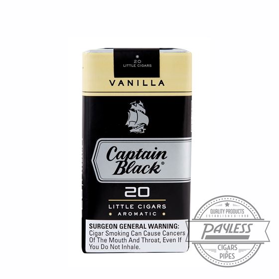 Captain Black Little Cigar Filters Madagascar Vanilla