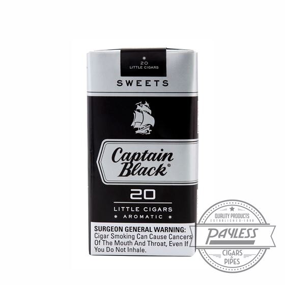 Captain Black Little Cigar Filters Sweets 10 packs of 20