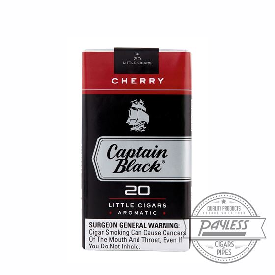 Captain Black Little Cigar Filters Sweets Cherry 10 packs of 20