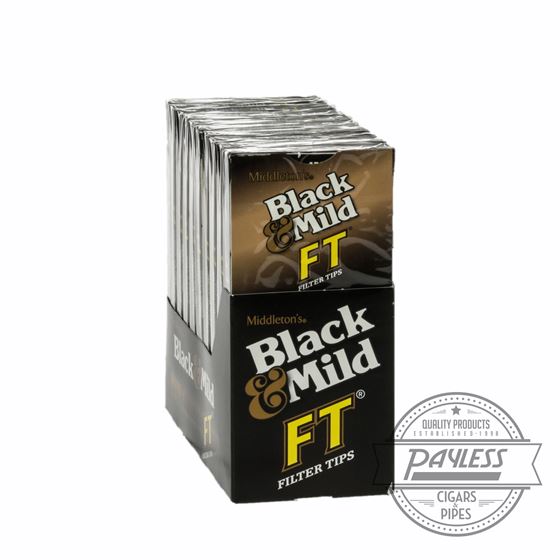 Middleton Black & Mild FT Filter Tip 10 packs of 5