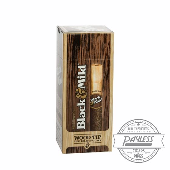 Middleton Black & Mild Wood Tip Box