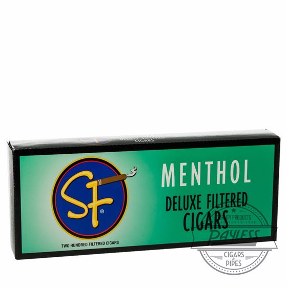 SF Little Filtered Cigars Menthol 10 packs of 20