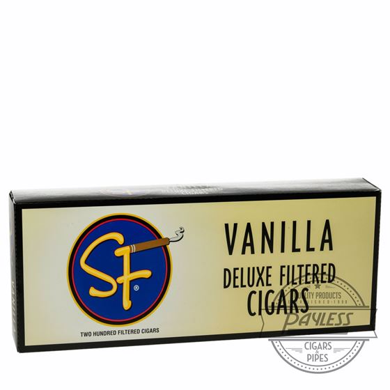 SF Little Filtered Cigars Vanilla 10 packs of 20