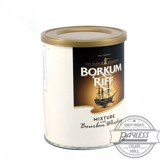Borkum Riff Bourbon Whiskey 7 ounce Tin