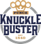 Punch Knuckle Buster Blue and Gold Logo Punch Knuckle Buster Blue and Gold Logo