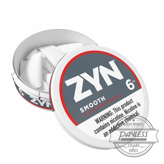 Zyn Smooth 6mg (5 cans)