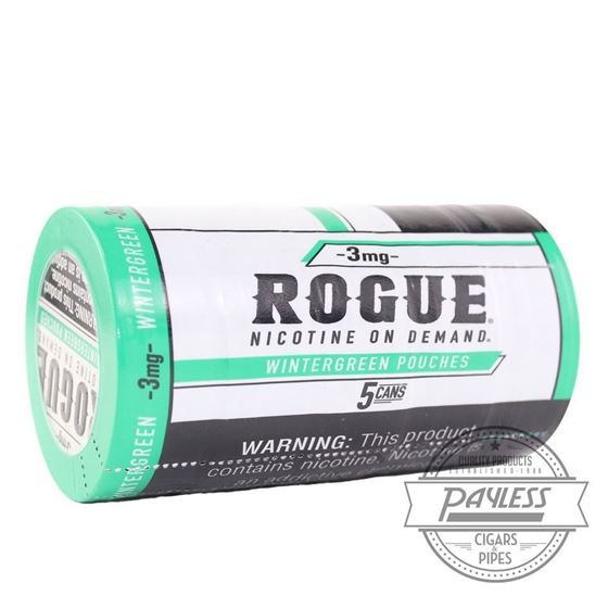Rogue Wintergreen 3mg (5 Cans)