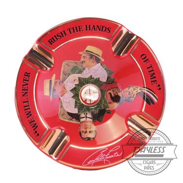 Arturo Fuente Hands of Time Ashtray - Red Arturo Fuente Hands of Time Ashtray - Red