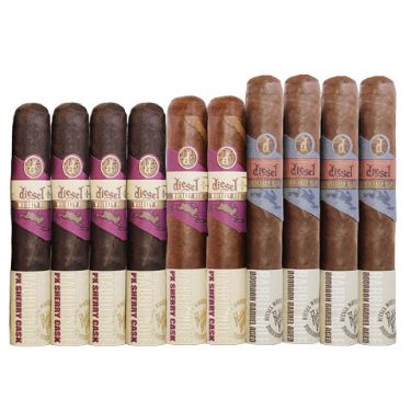 Diesel Whiskey Row Robusto Sampler Cigar Diesel Whiskey Row Robusto Sampler Cigar