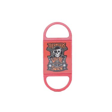 Margaritaville Shark Bait Closed Back Cigar Cutter - Red Margaritaville Shark Bait Closed Back Cigar Cutter - Red