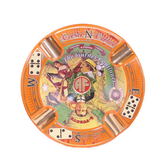 Casa Cuba Ashtray Orange