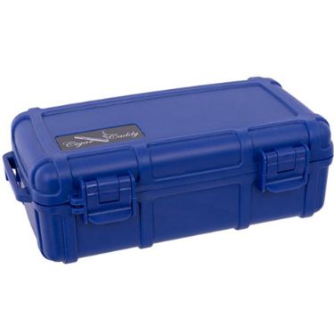 Cigar Caddy 10 Cigar Travel Humidor Navy Blue Cigar Caddy 10 Cigar Travel Humidor Navy Blue