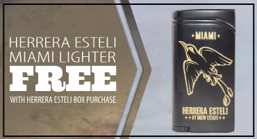 FREE Lighter with Herrera Eseteli Box Purchase!
